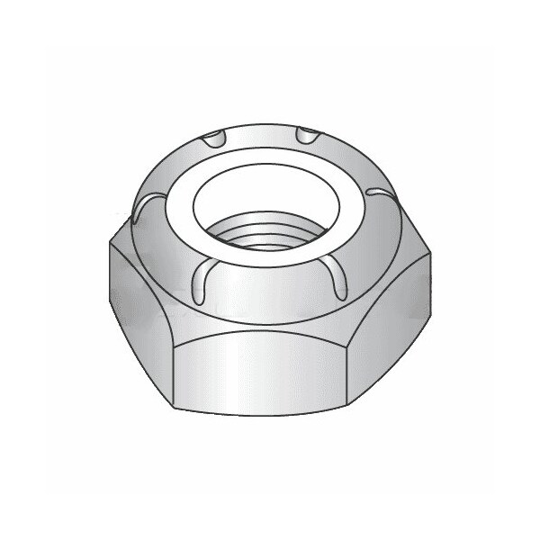 Newport Fasteners Nylon Insert Lock Nut, #12-28, 18-8 Stainless Steel, Not Graded, 100 PK 884272-PR-100 - main